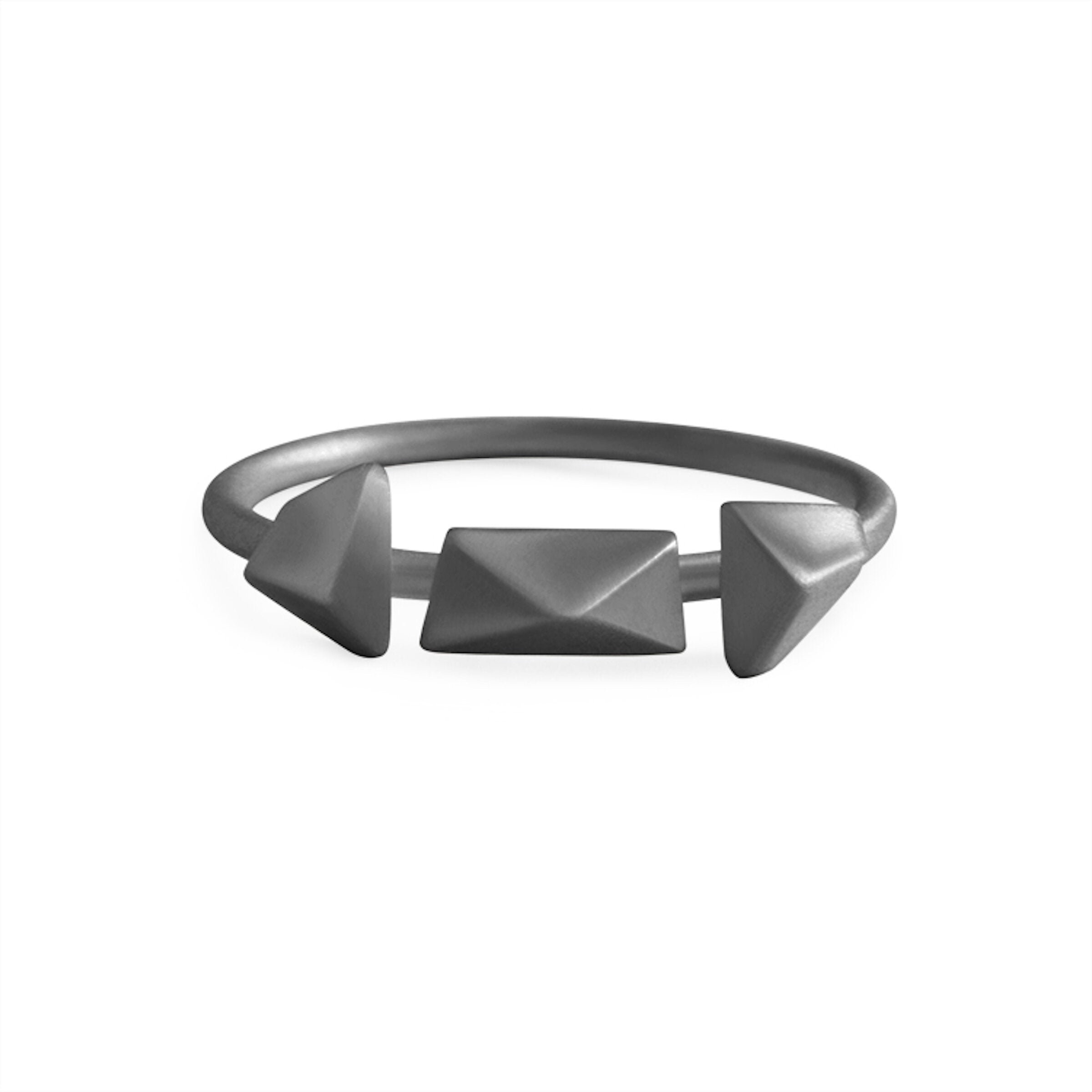 Matte Tiny Trio Ring