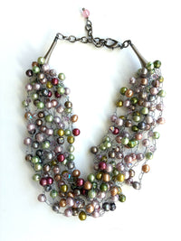 Pastel Pearl Necklace