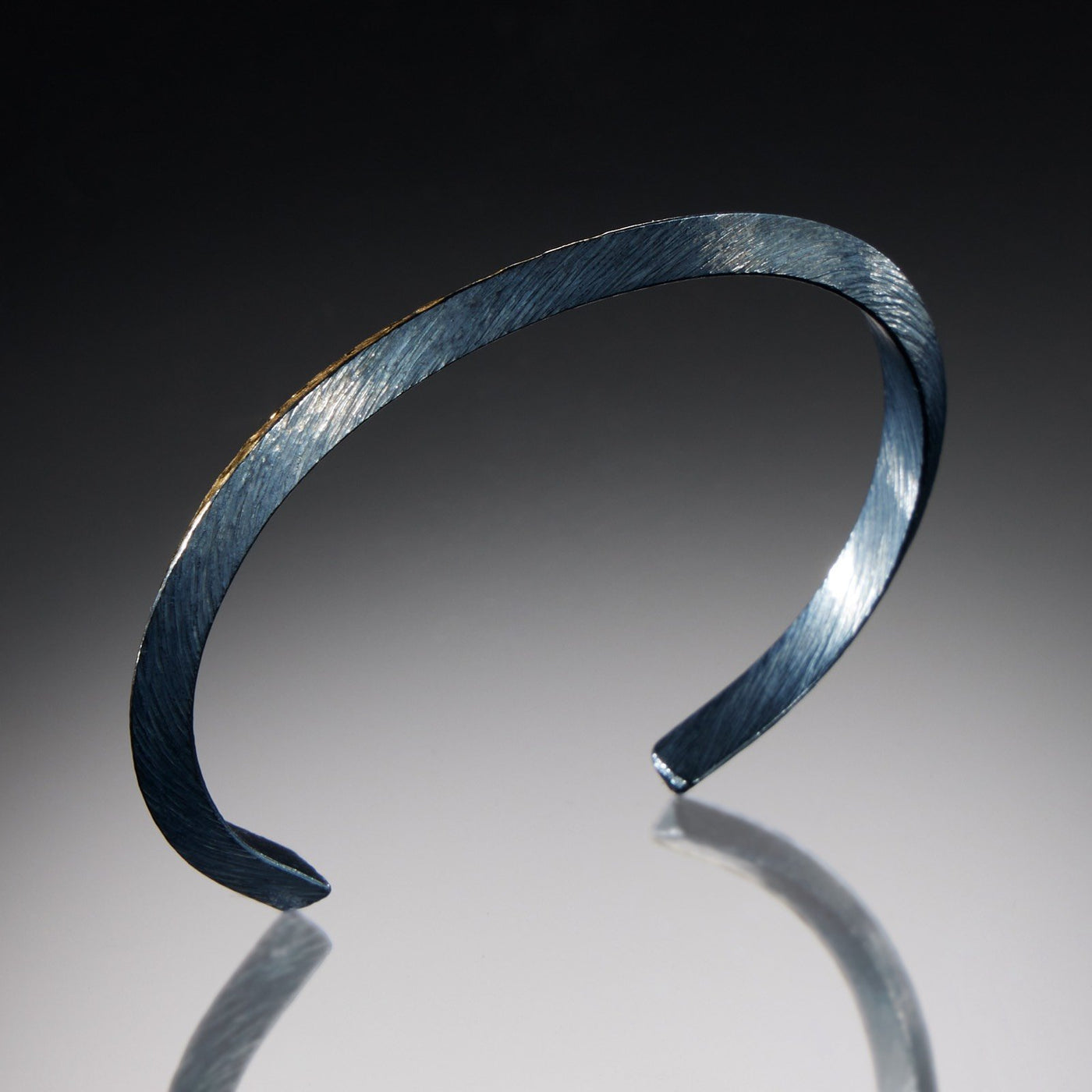Carved Triangle Wire Cuff
