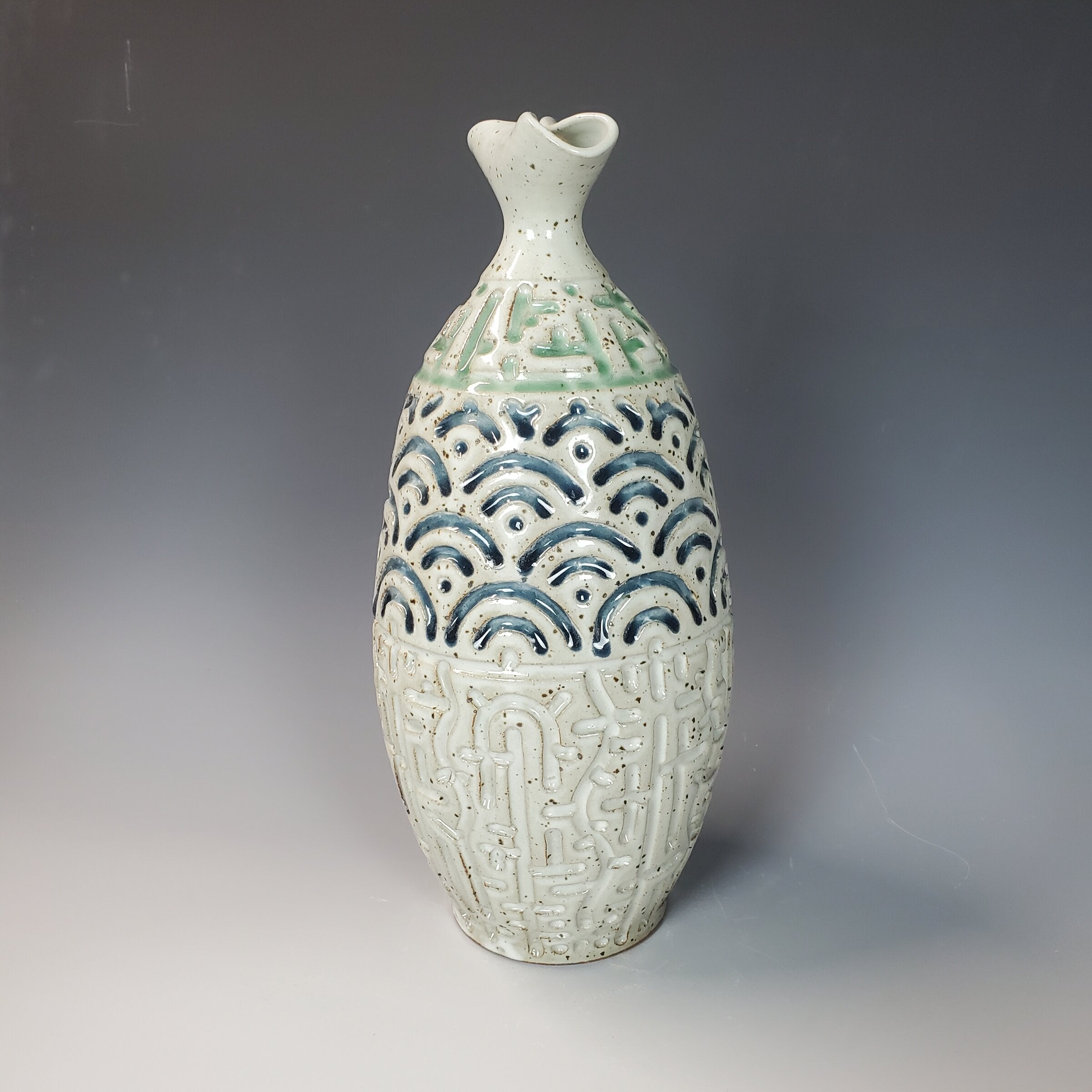 Fish Tail Vase