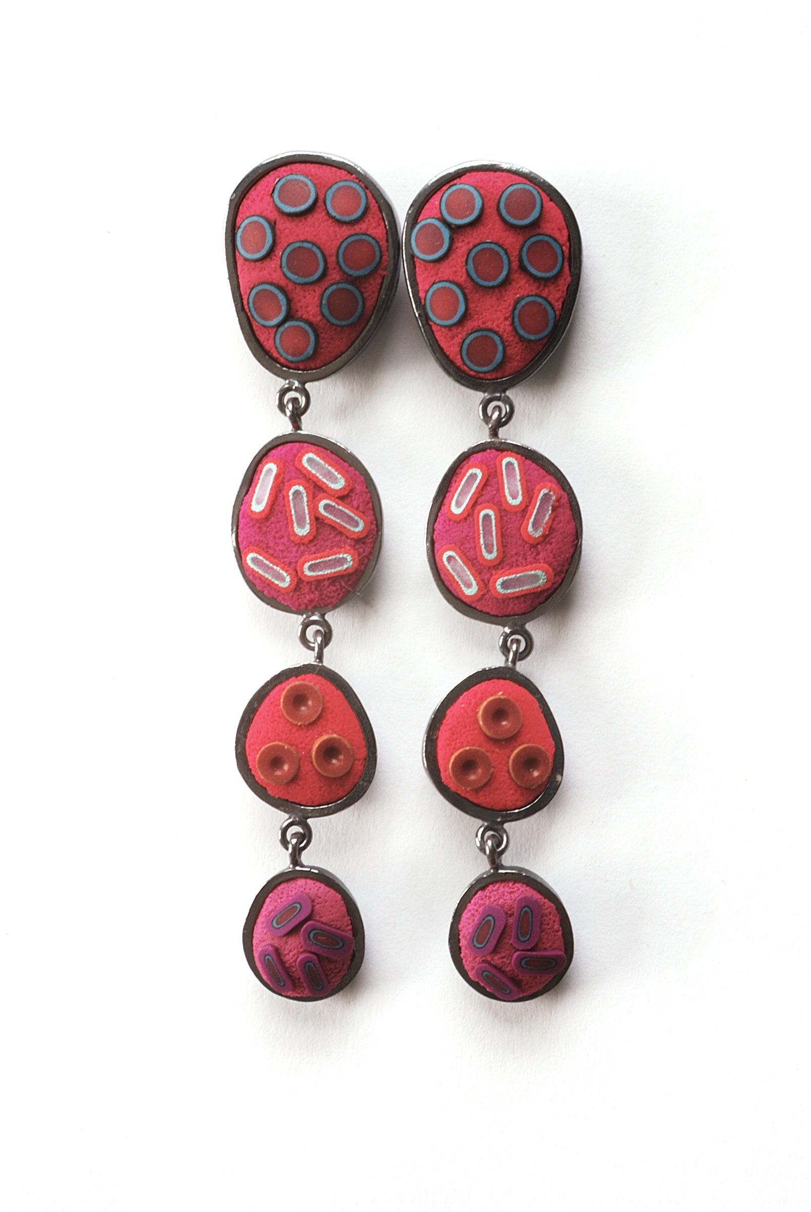 Pebble Dangle Earrings #426