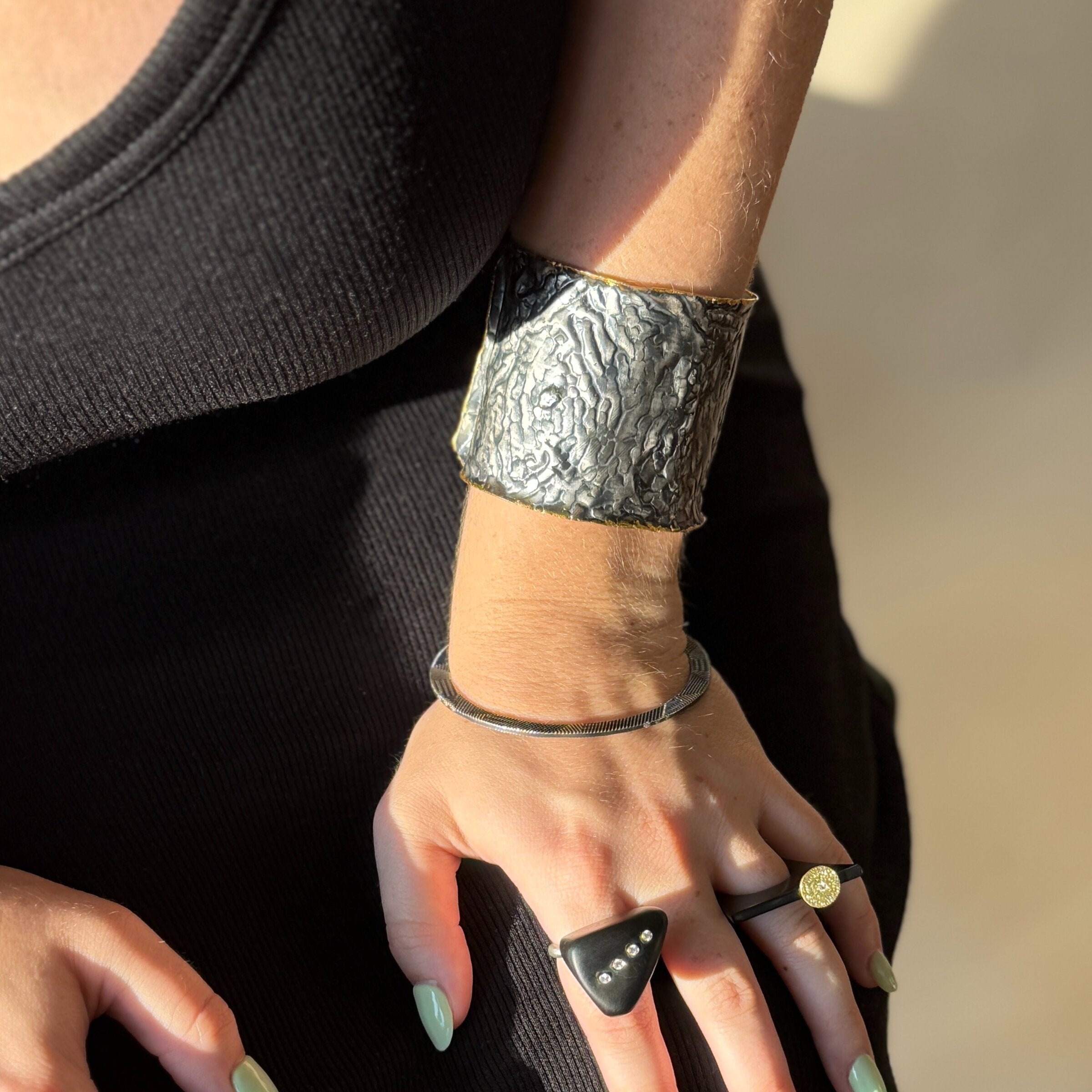 Dappled Cuff Bracelet