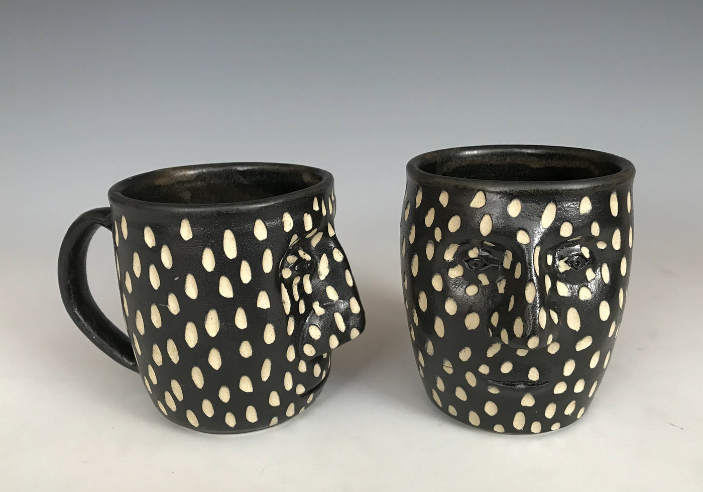 Dotted Face Mug