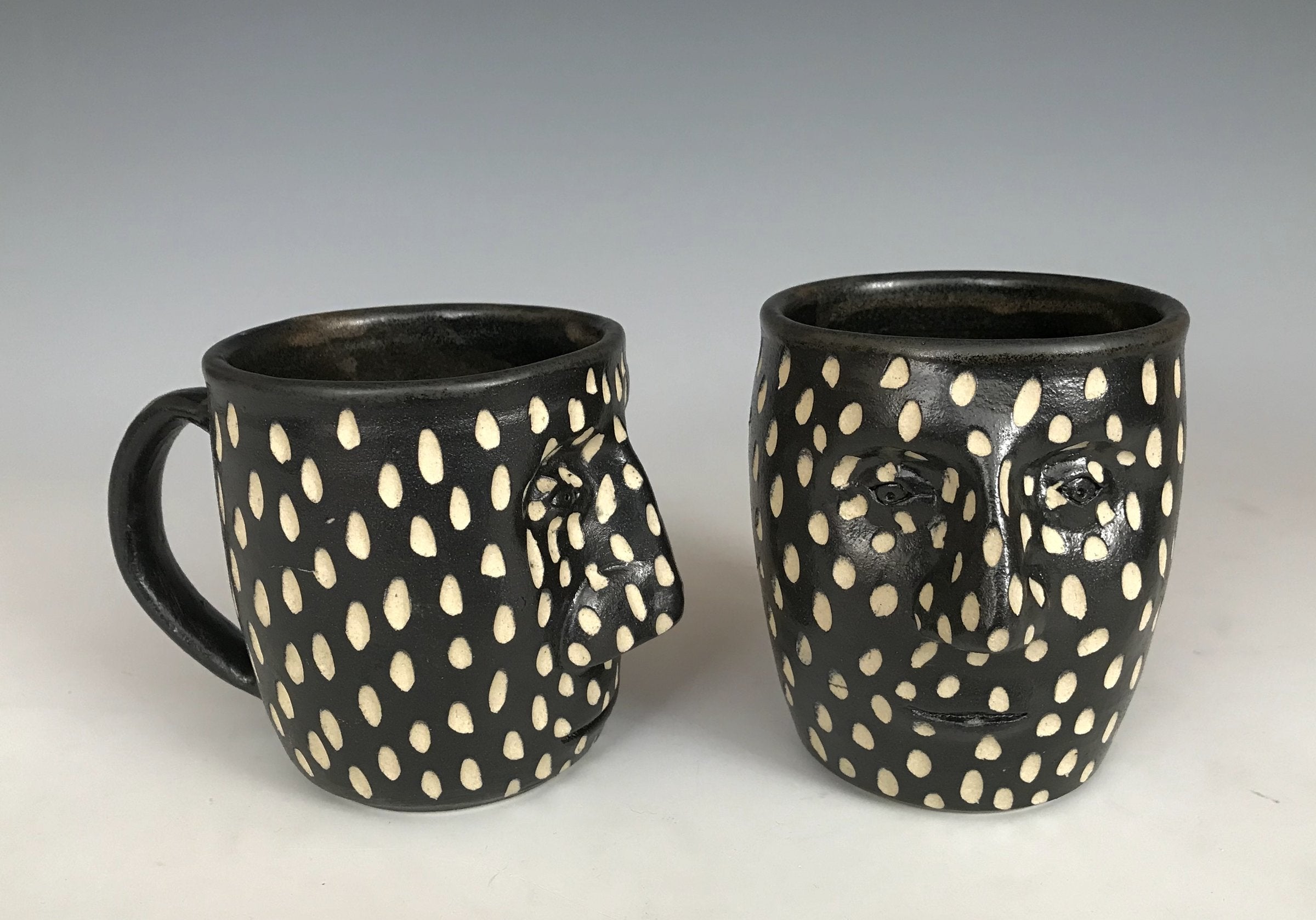 Dotted Face Mug