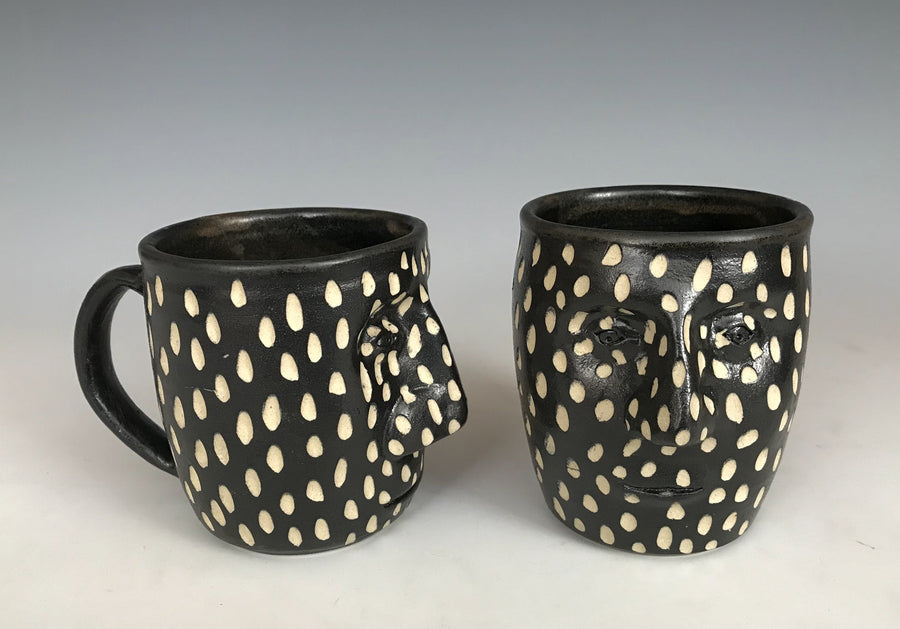 Dotted Face Mug