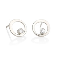 Orbital Diamond Earrings