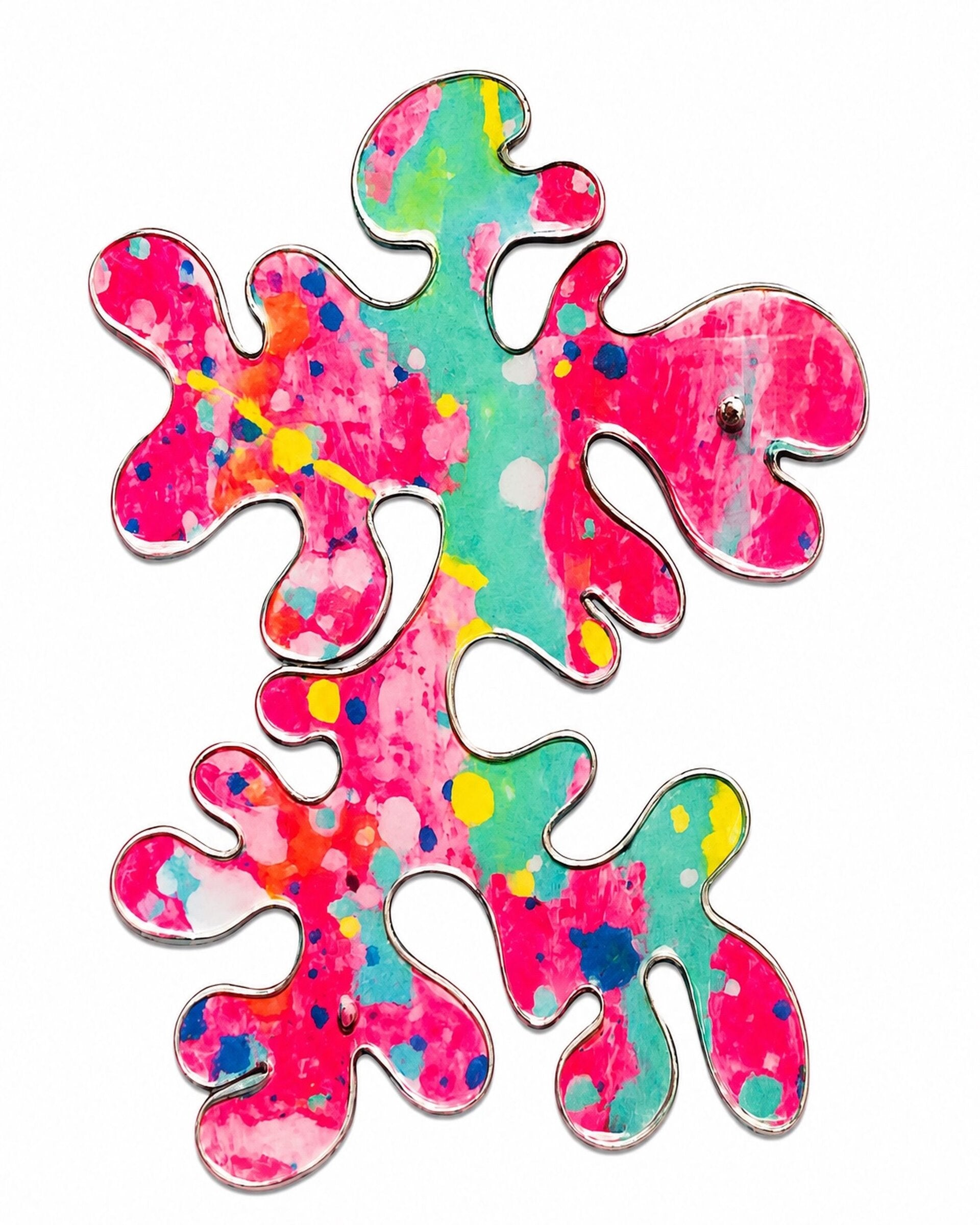 Nova Splatter Brooch