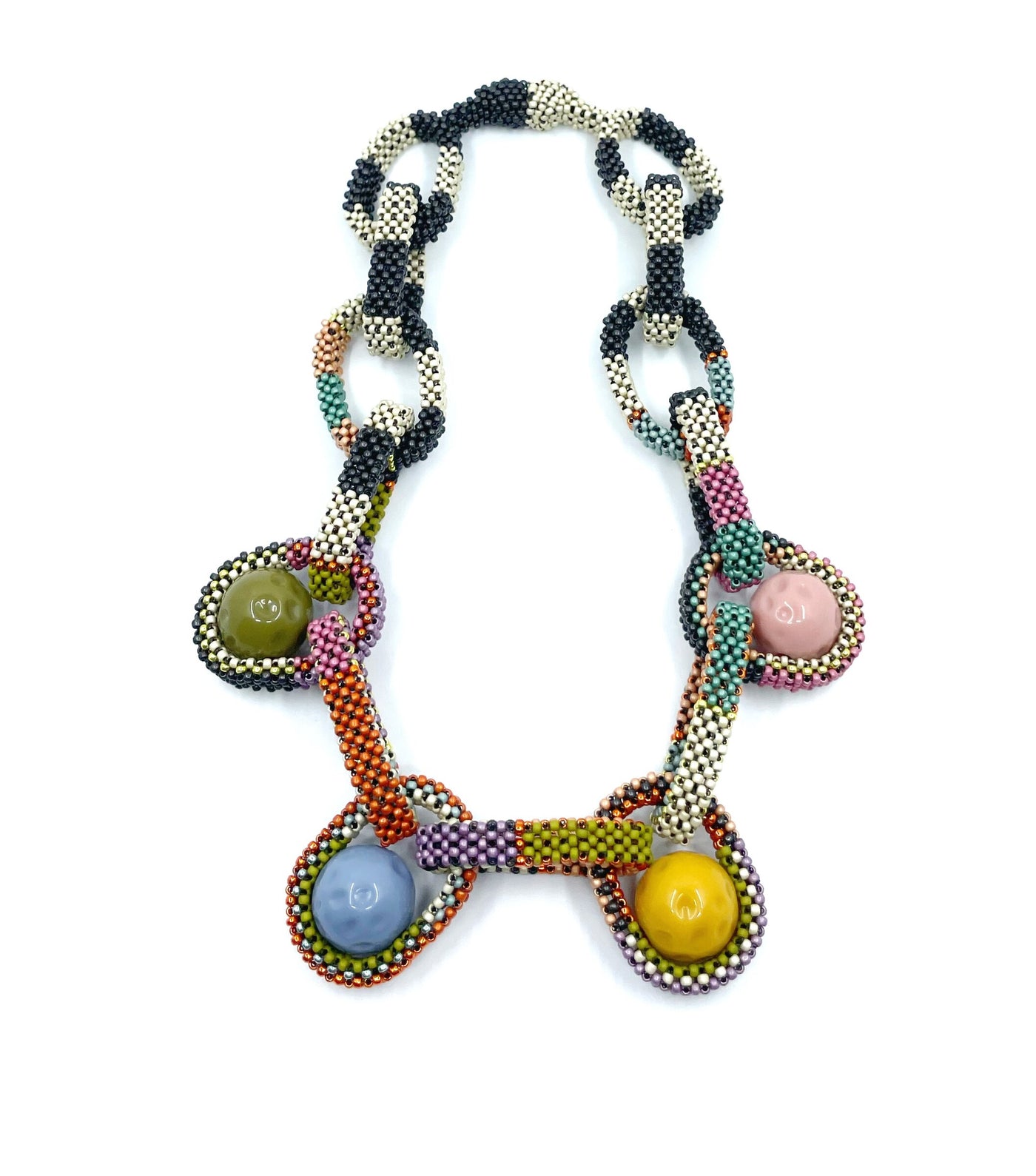 Dimpled Pods Necklace