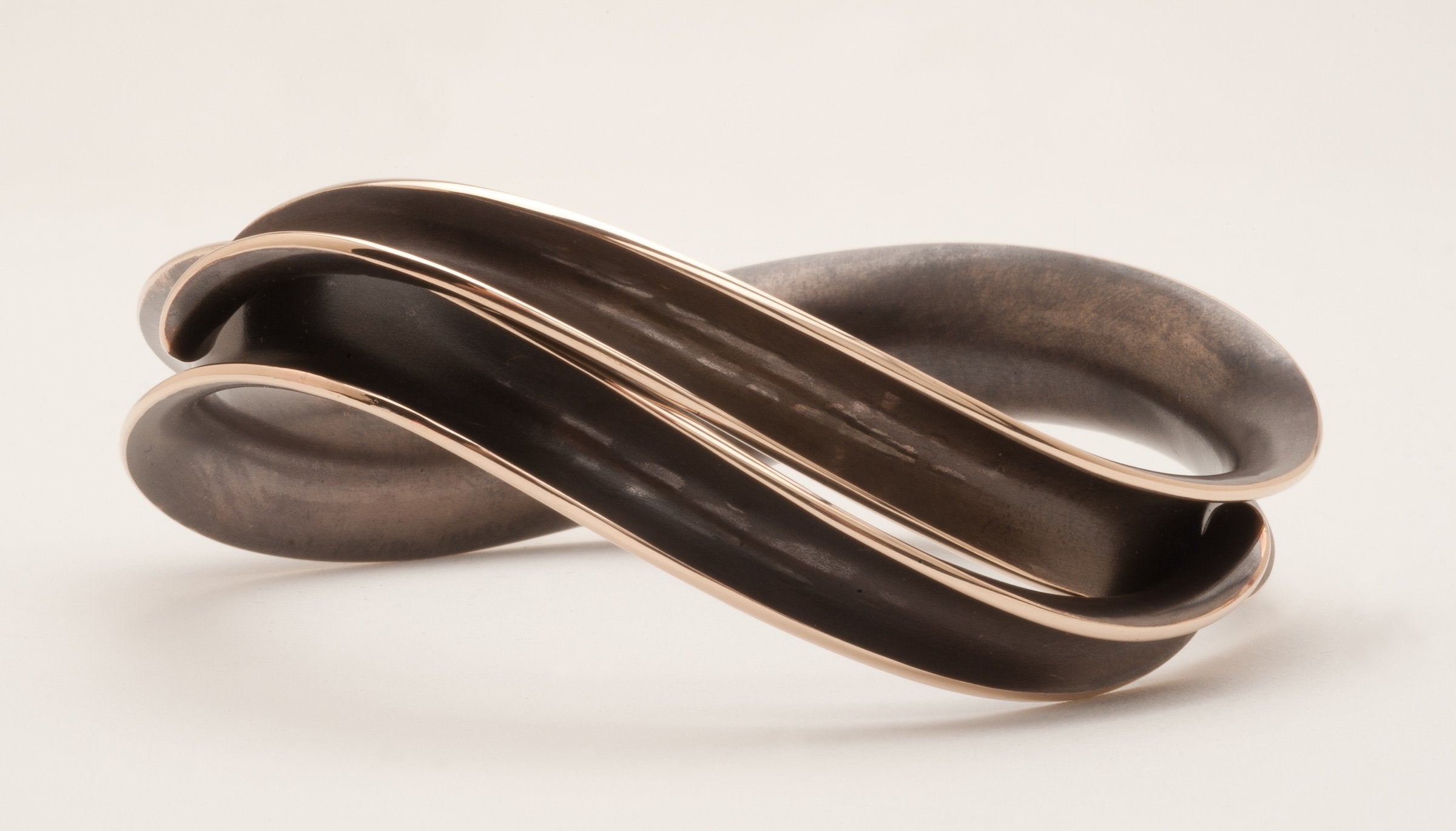 Bronze Undulated Bangle