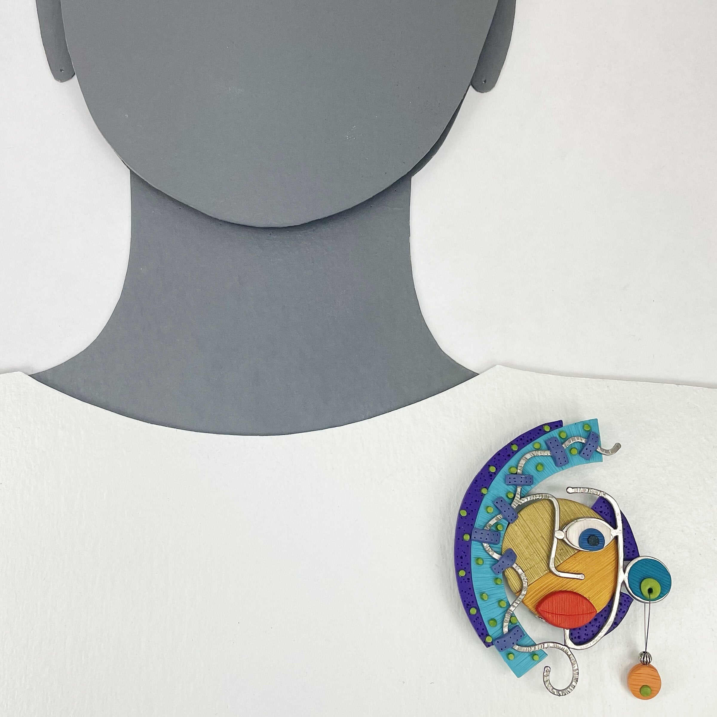 Moon Rise Brooch & Pendant