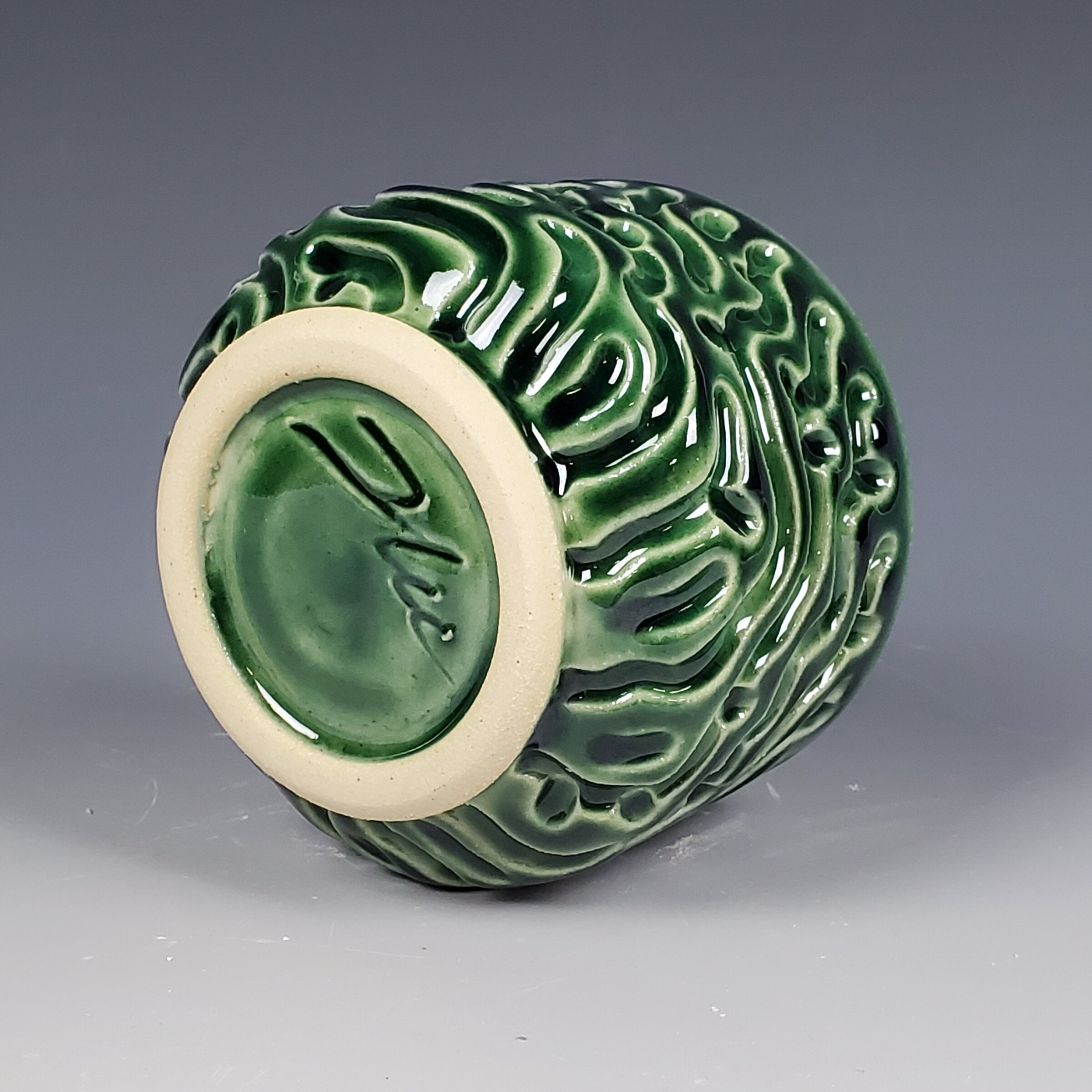 Wavy Cup in Oribe