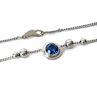 Sapphire Simplicity Pendant