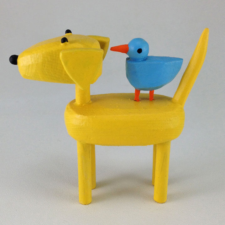 Dogs with Bird Buddies