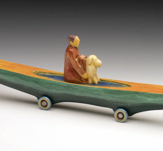 Journey Boat: Figure with Dog