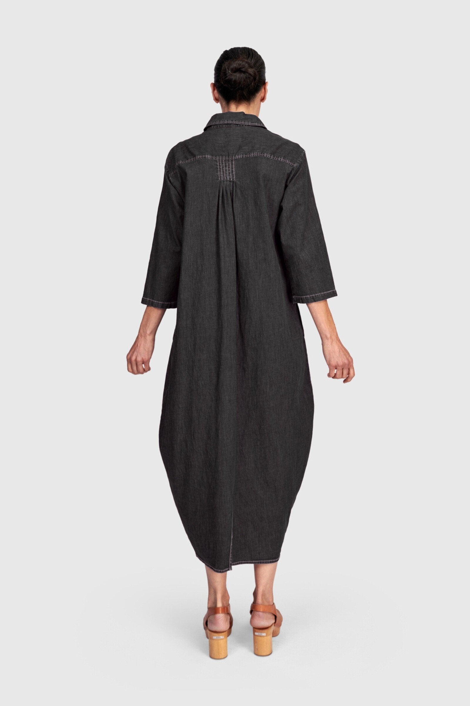 Celine Maxi Shirtdress