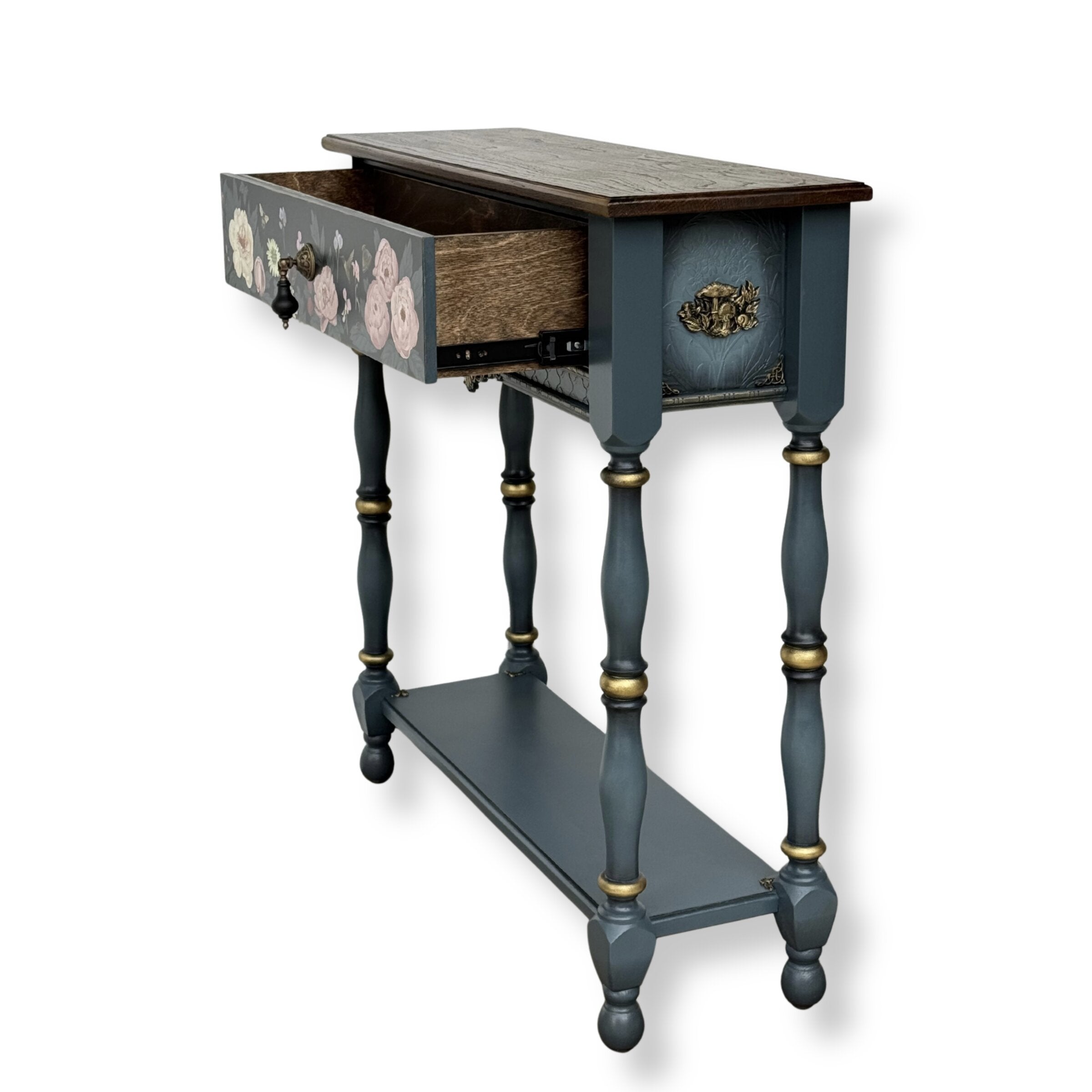 Peonies at Dusk Console Table