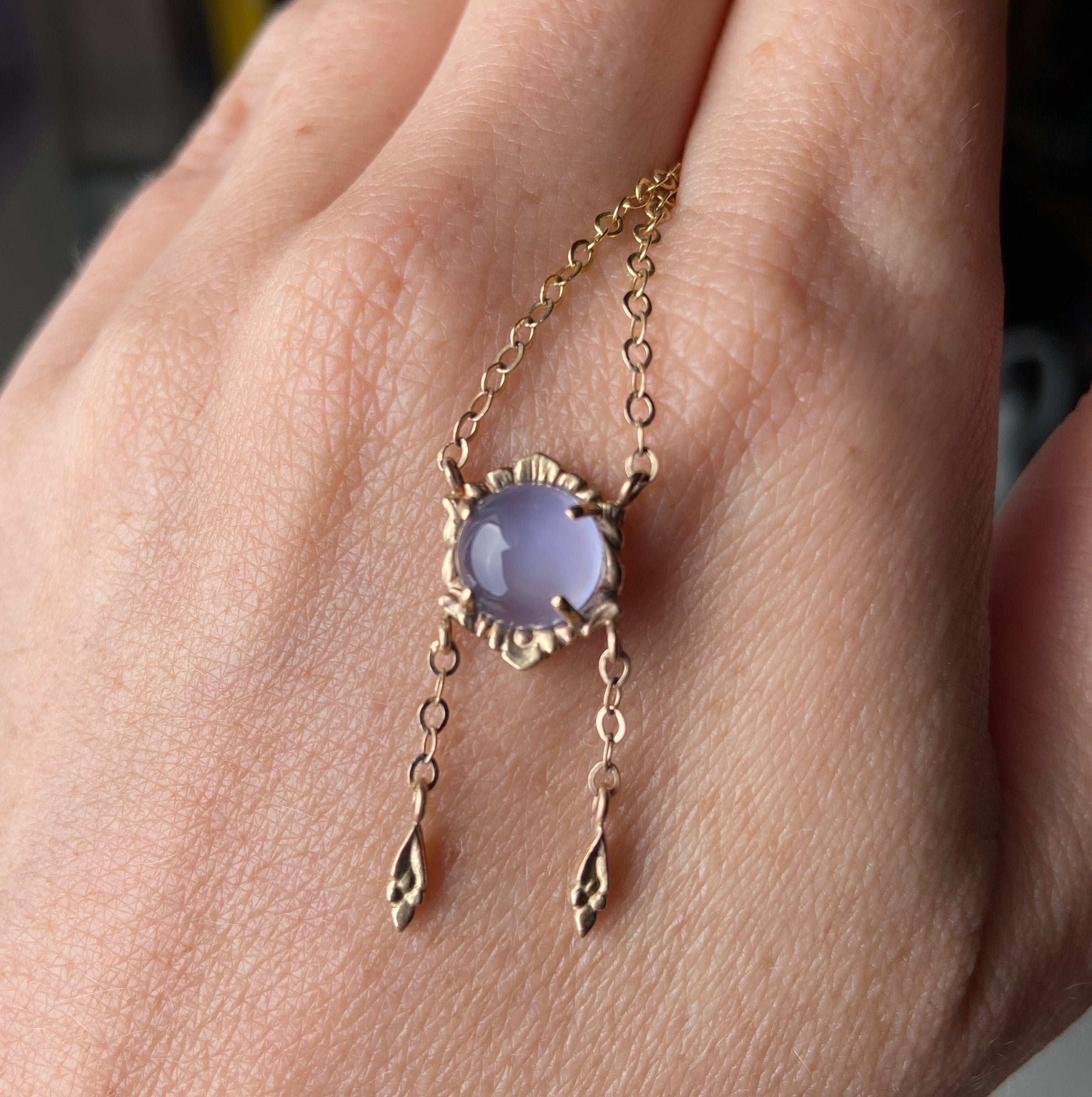 Isla Chalcedony Necklace