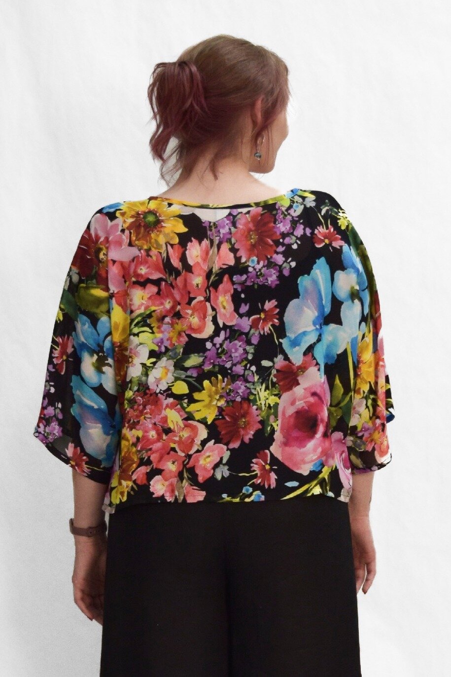 Cropped Dolman Pullover