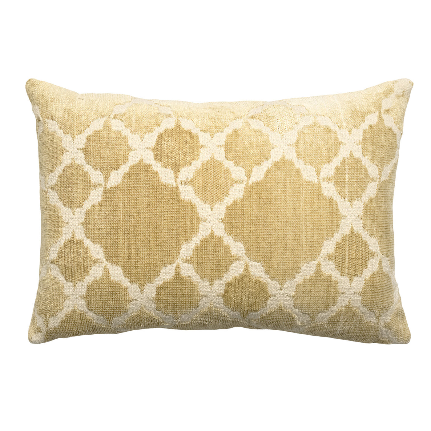 Trellis Woven Jacquard Pillow