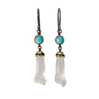 Turquoise Figa Earrings