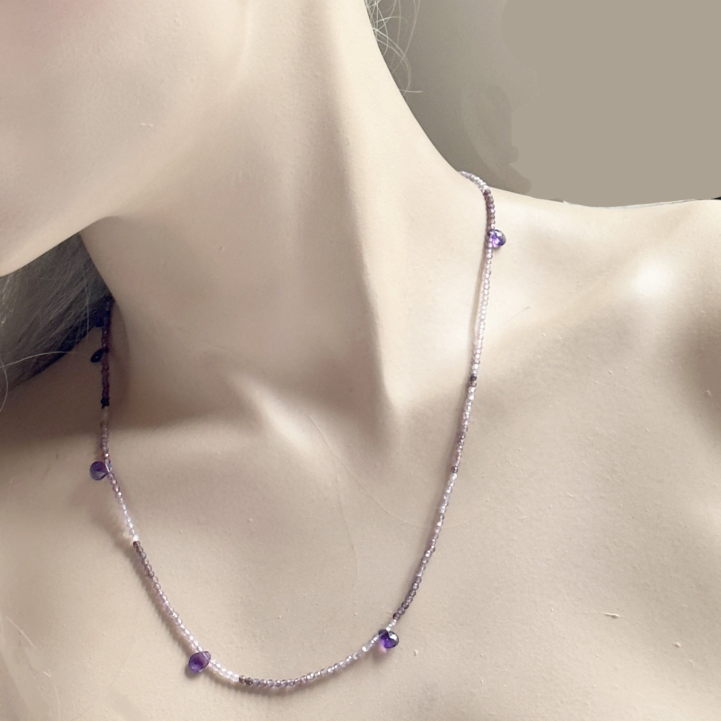Purple Amethyst & Spinel