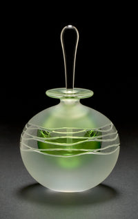 Green Wave Perfume Bottle