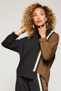 Color Block Racing Top