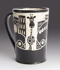 Giraffe in the City Mug