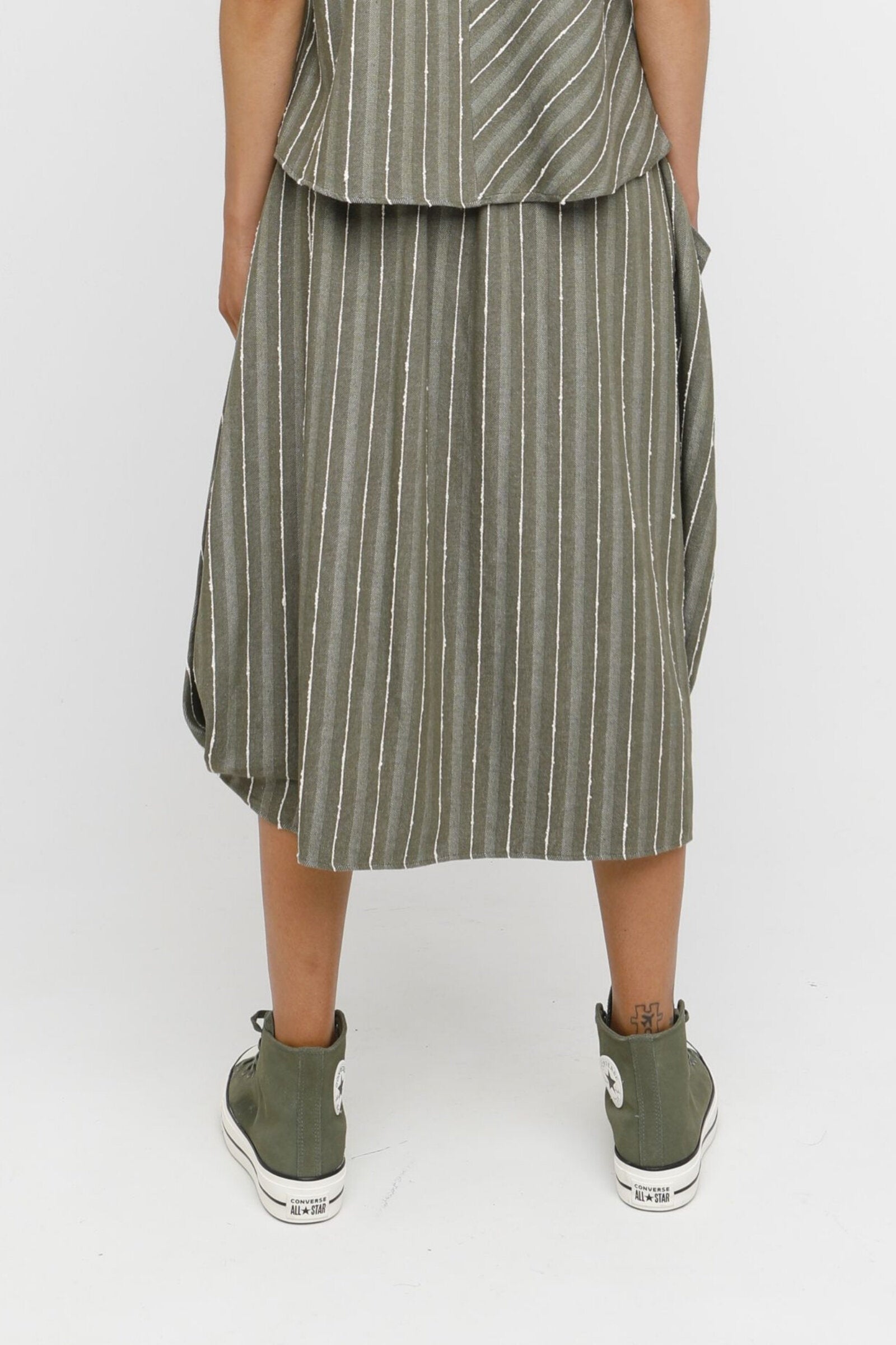 Poe Tucked Skirt