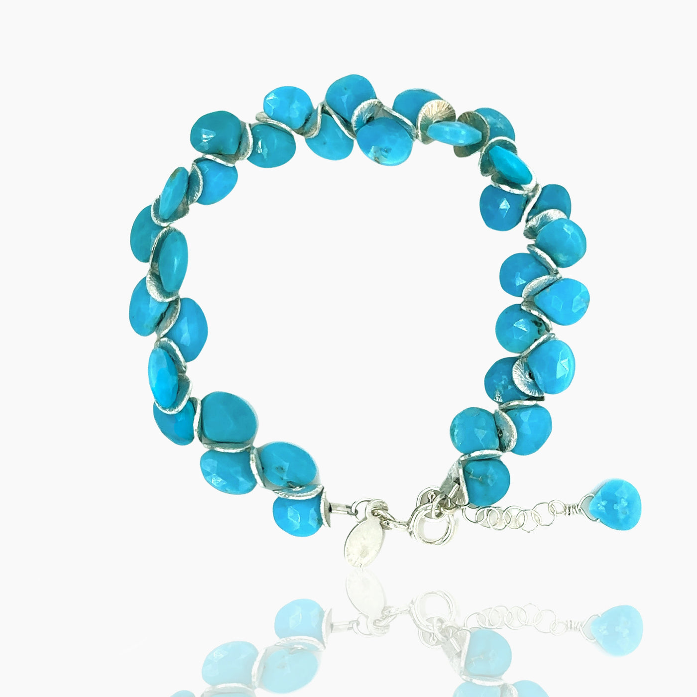 Sleeping Beauty Turquoise Sterling Bracelet