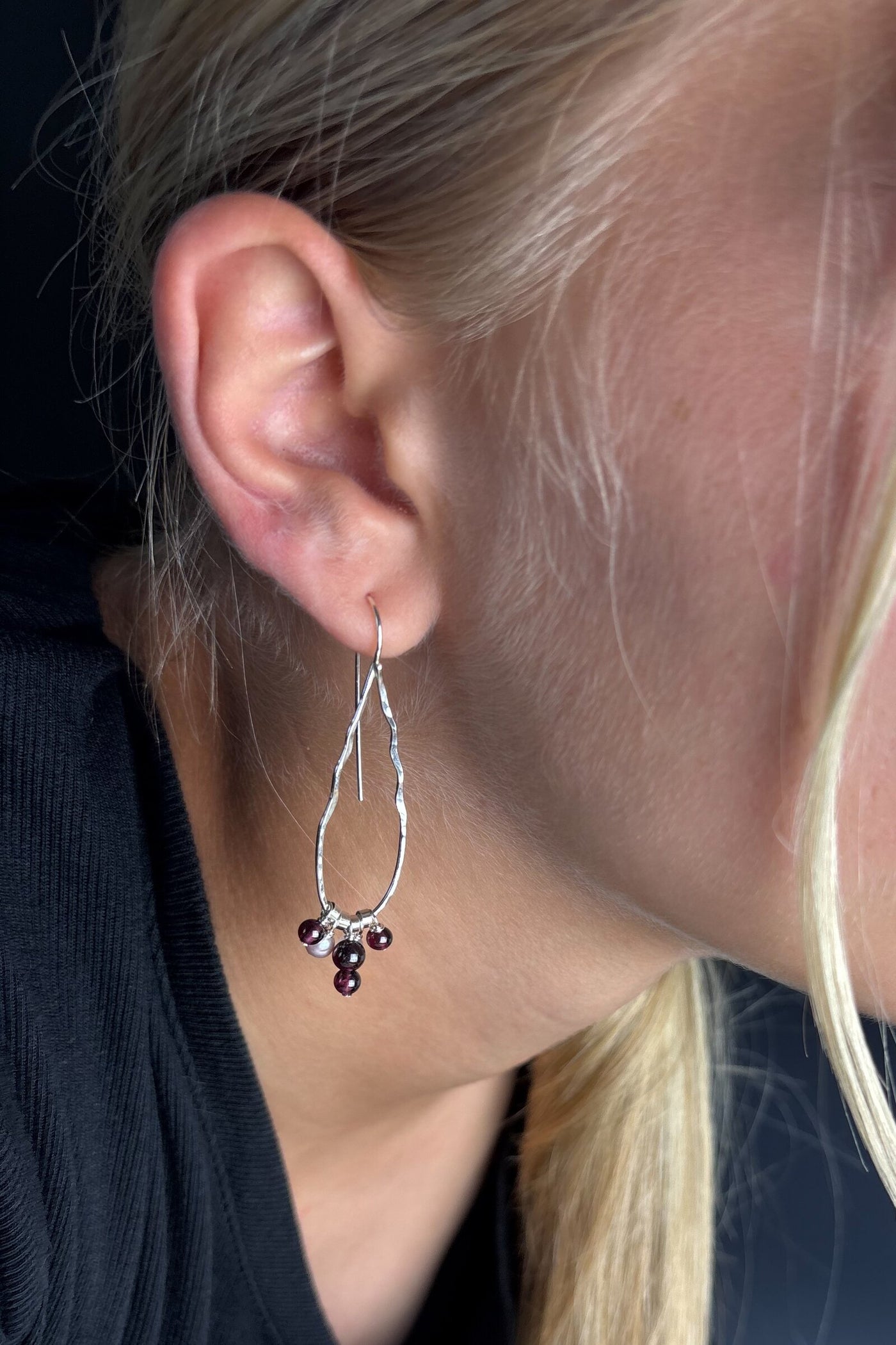 Rose Drop Earrings