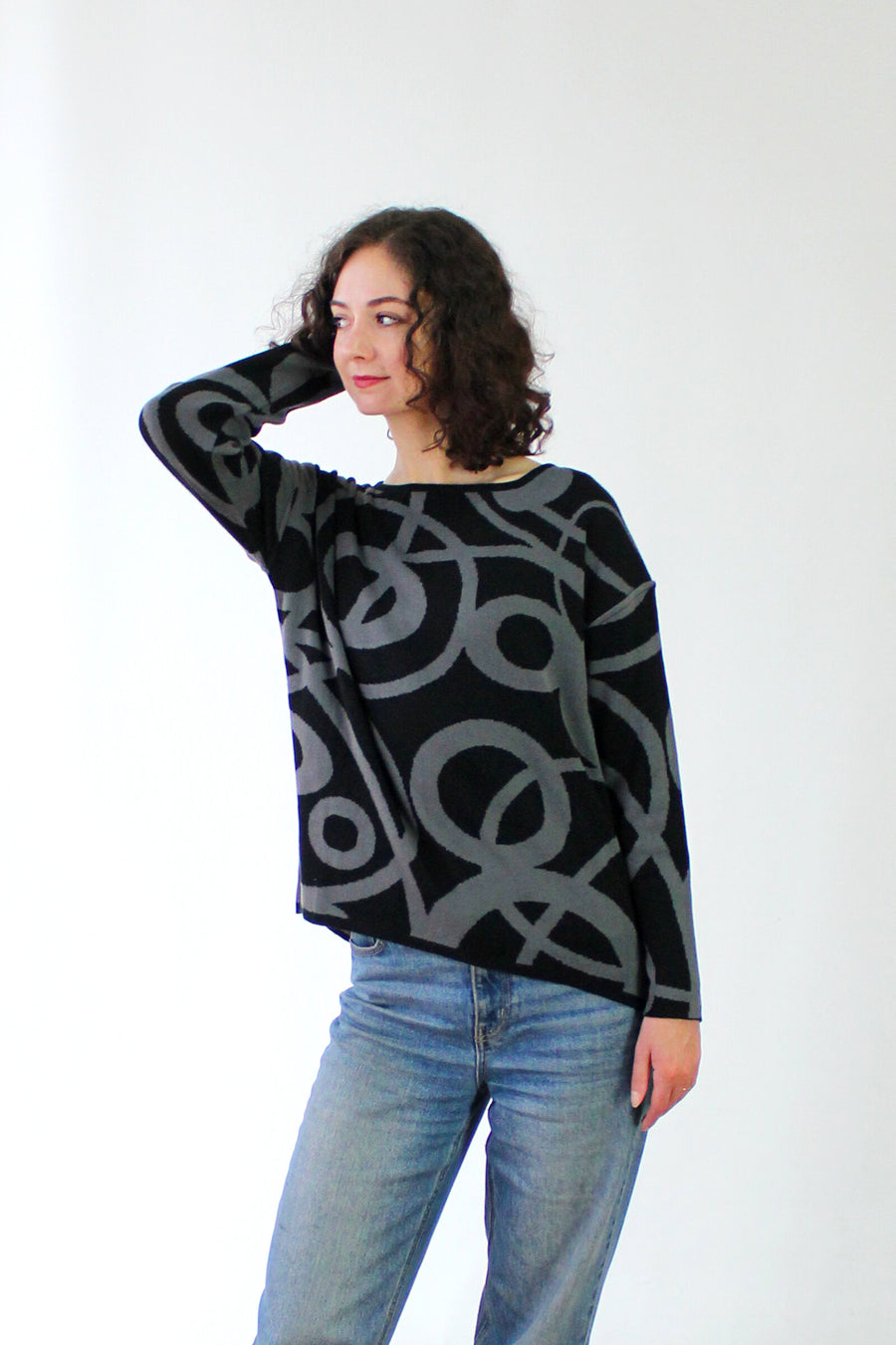 Relaxed Cotton Sweater