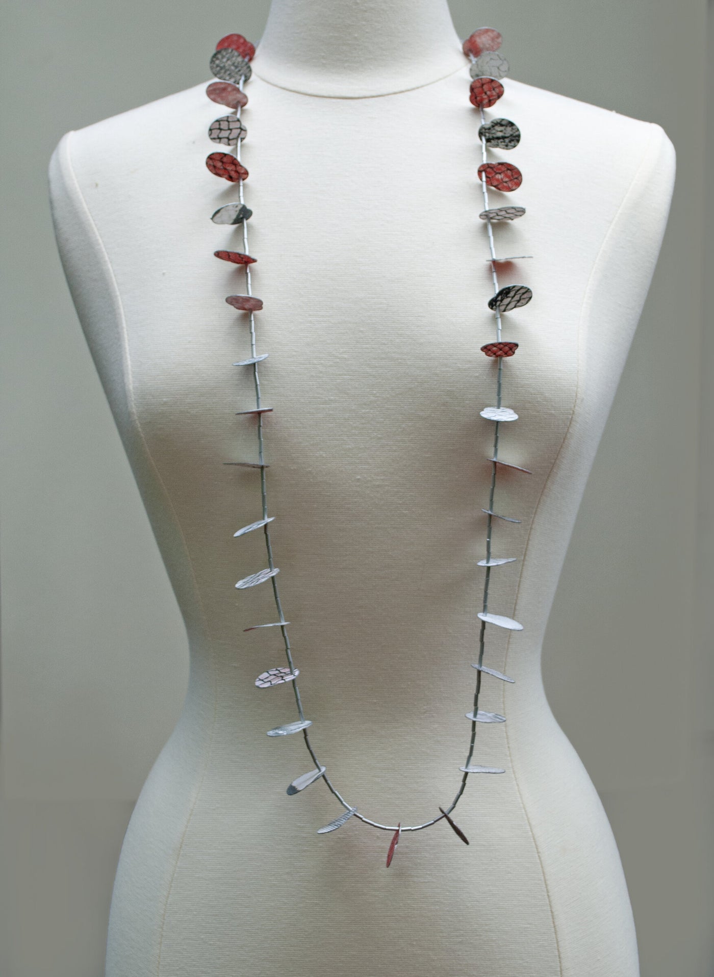 Printmaker's Long Necklace