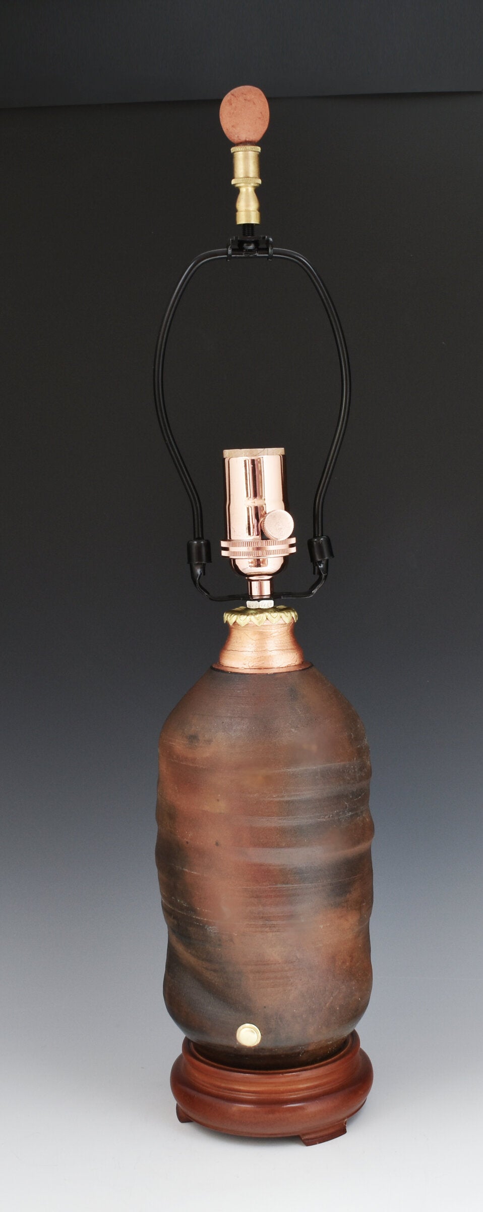 Raku Table Lamp 115 with Steel Tree Shade
