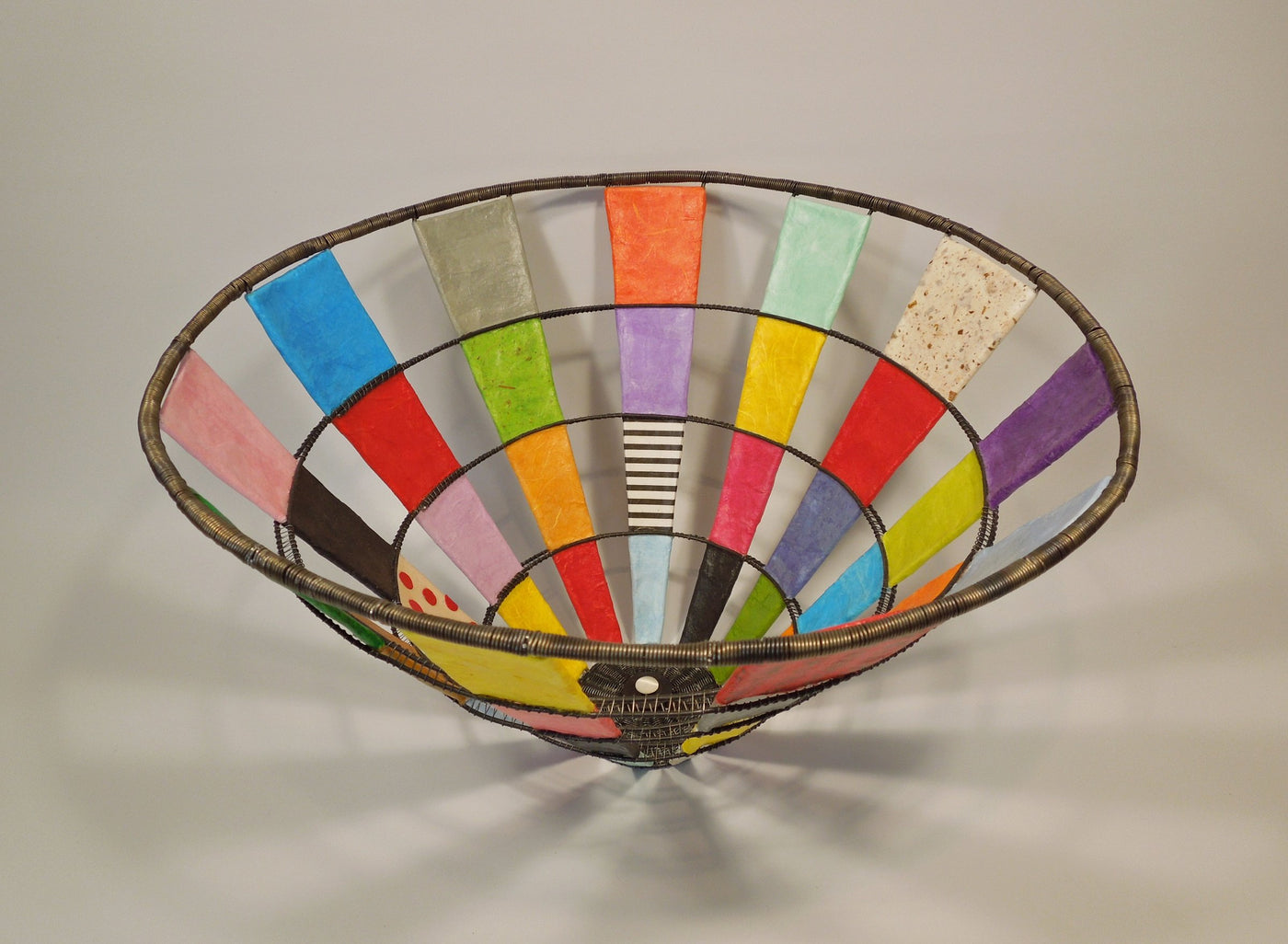 Color Swatch Basket in Multicolors