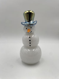 Top Hat Snowman Lamp