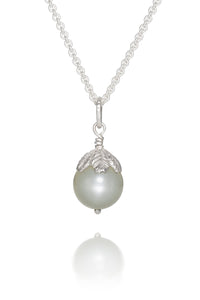 Moonstone Sphere Necklace