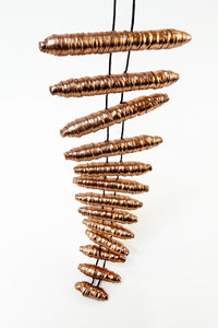 Metallic Cocoon Necklace