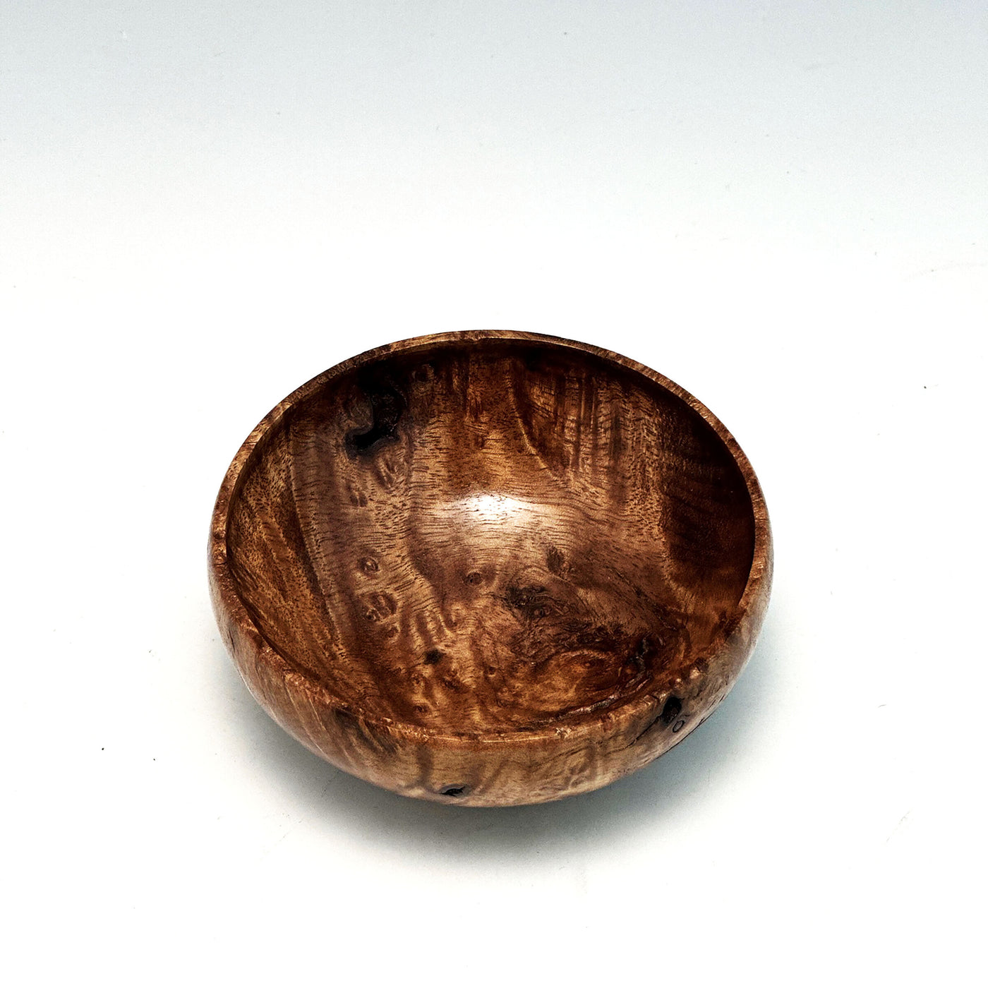 Black Myrtlewood Burl bowl
