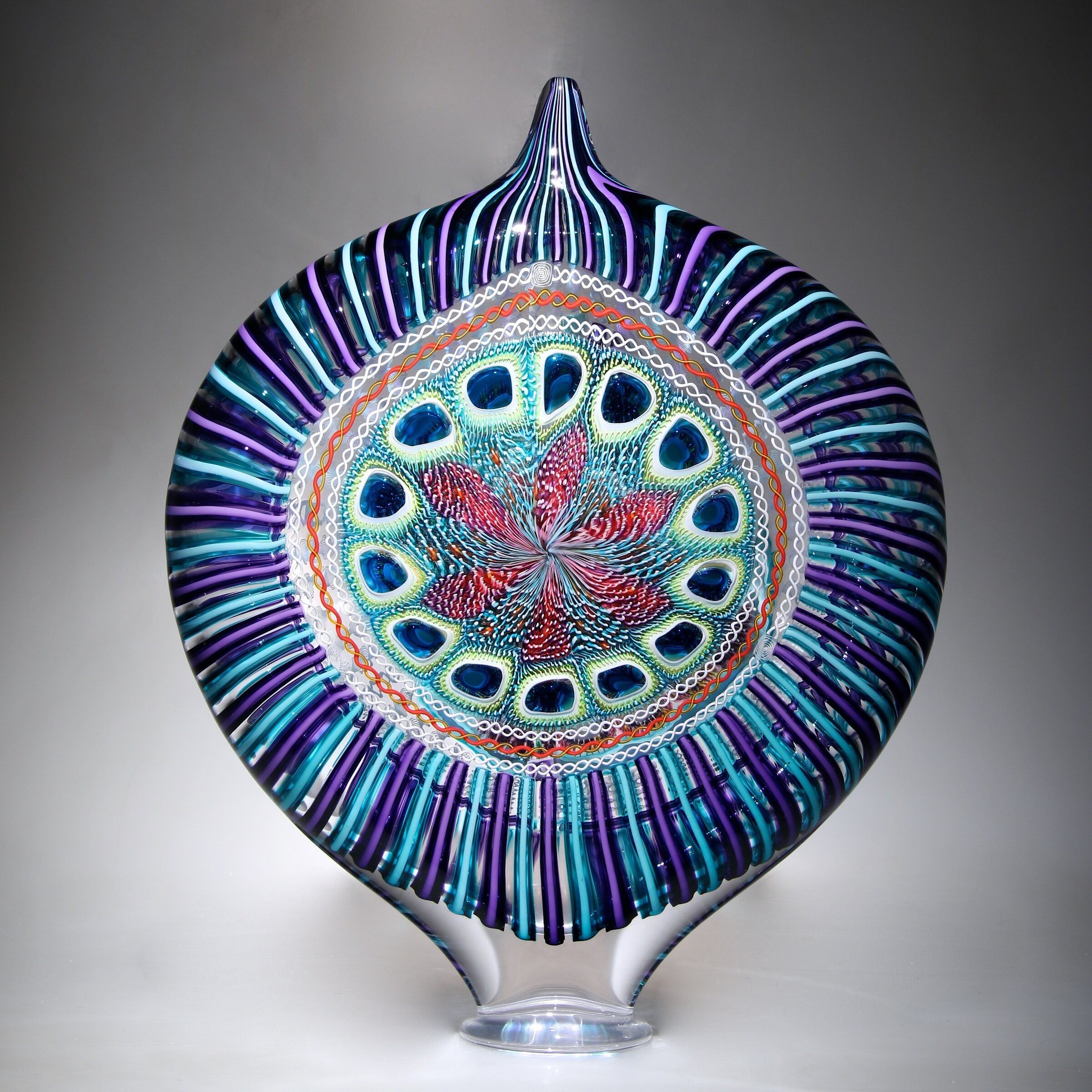 Hyacinth Aqua Ellipse