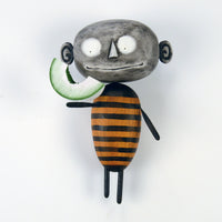 MoonBee with Delicious Slice of Moon