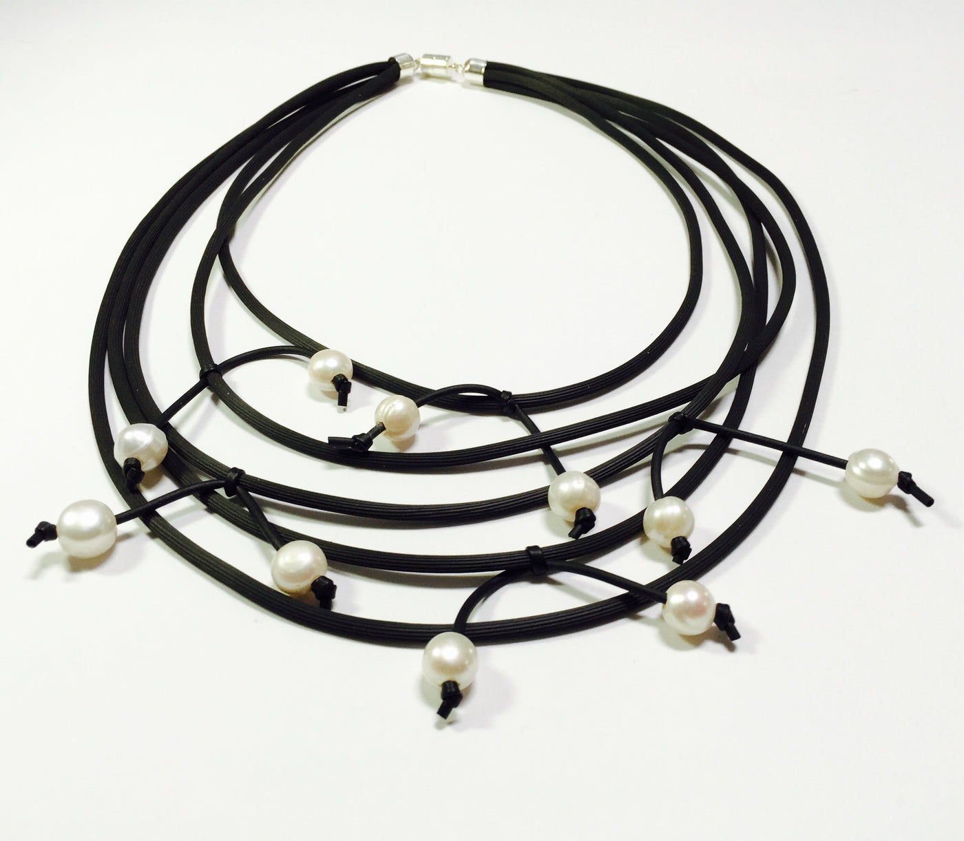 Bursting with Pearls Necklace