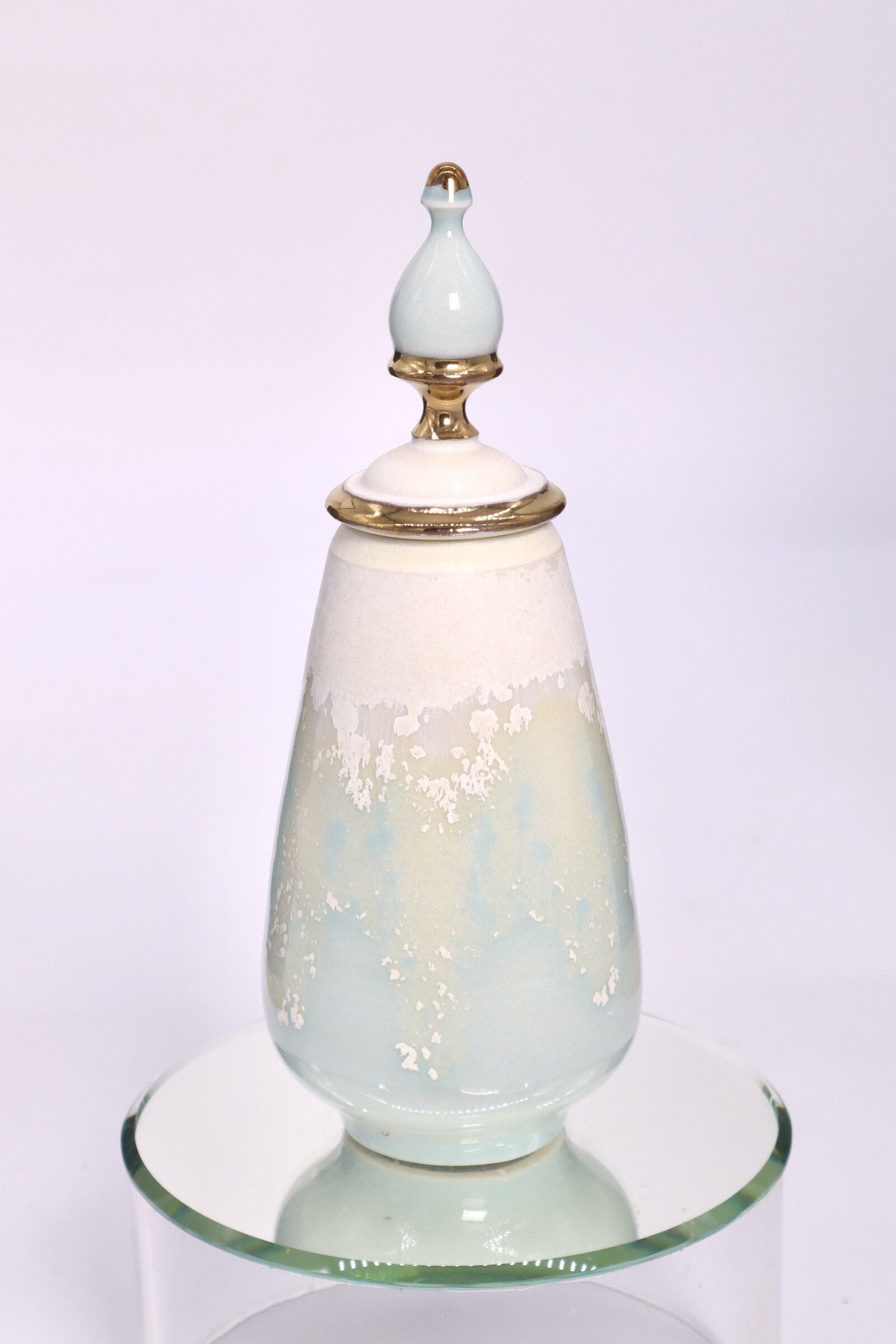 Miniature "Ice Gold" Jar