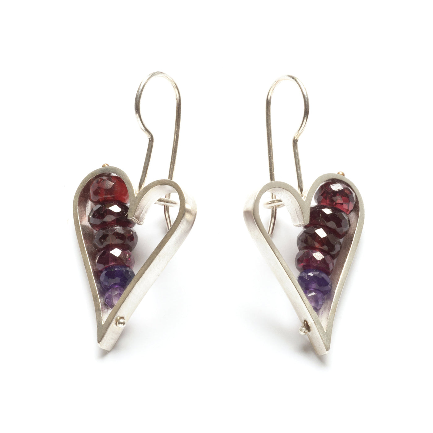 Red Heart Earrings