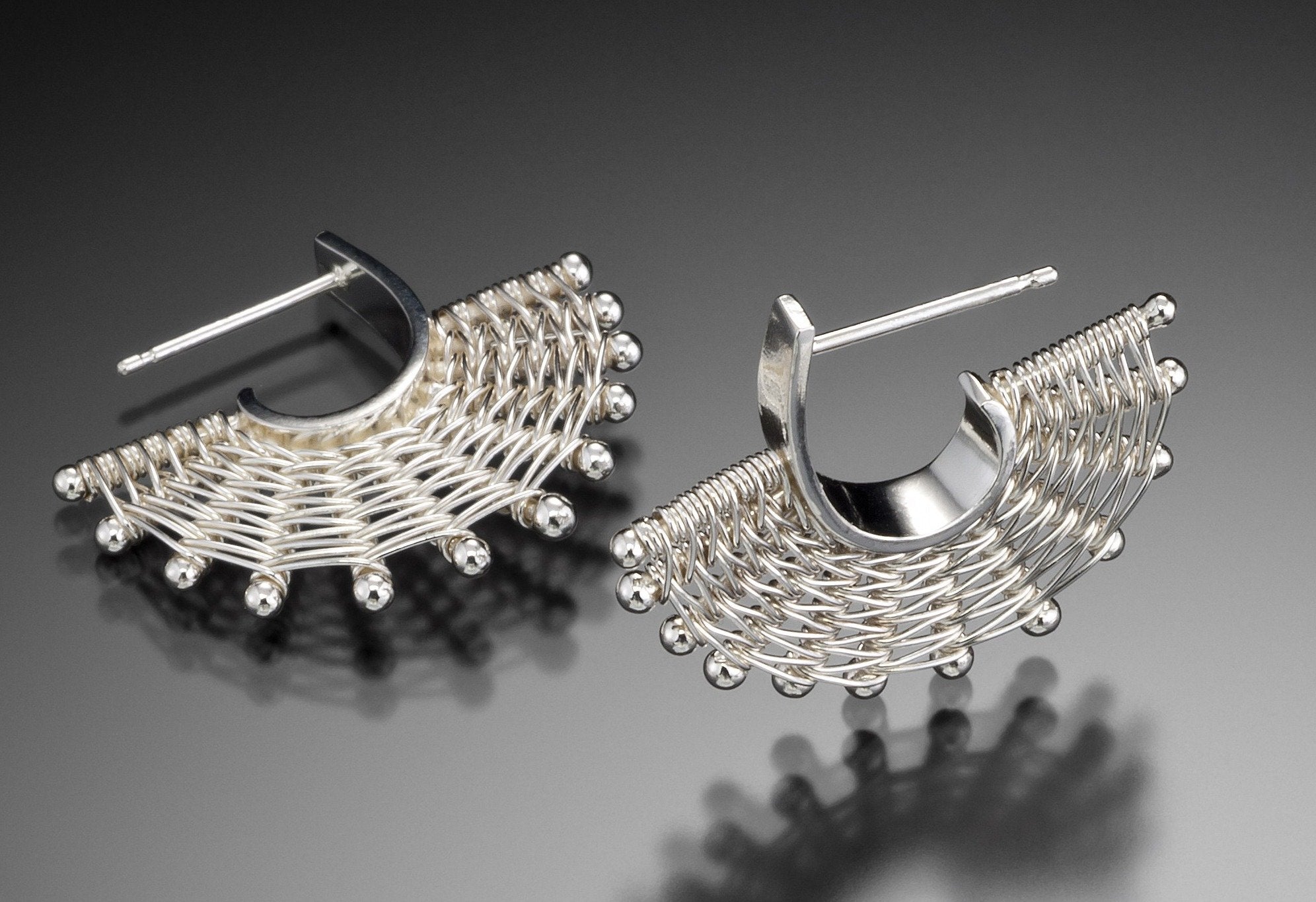 Fandango Silver Post Earrings