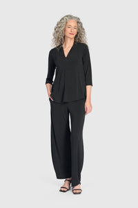 Essential Slinky V-neck Top