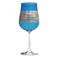 Turquoise, white wine