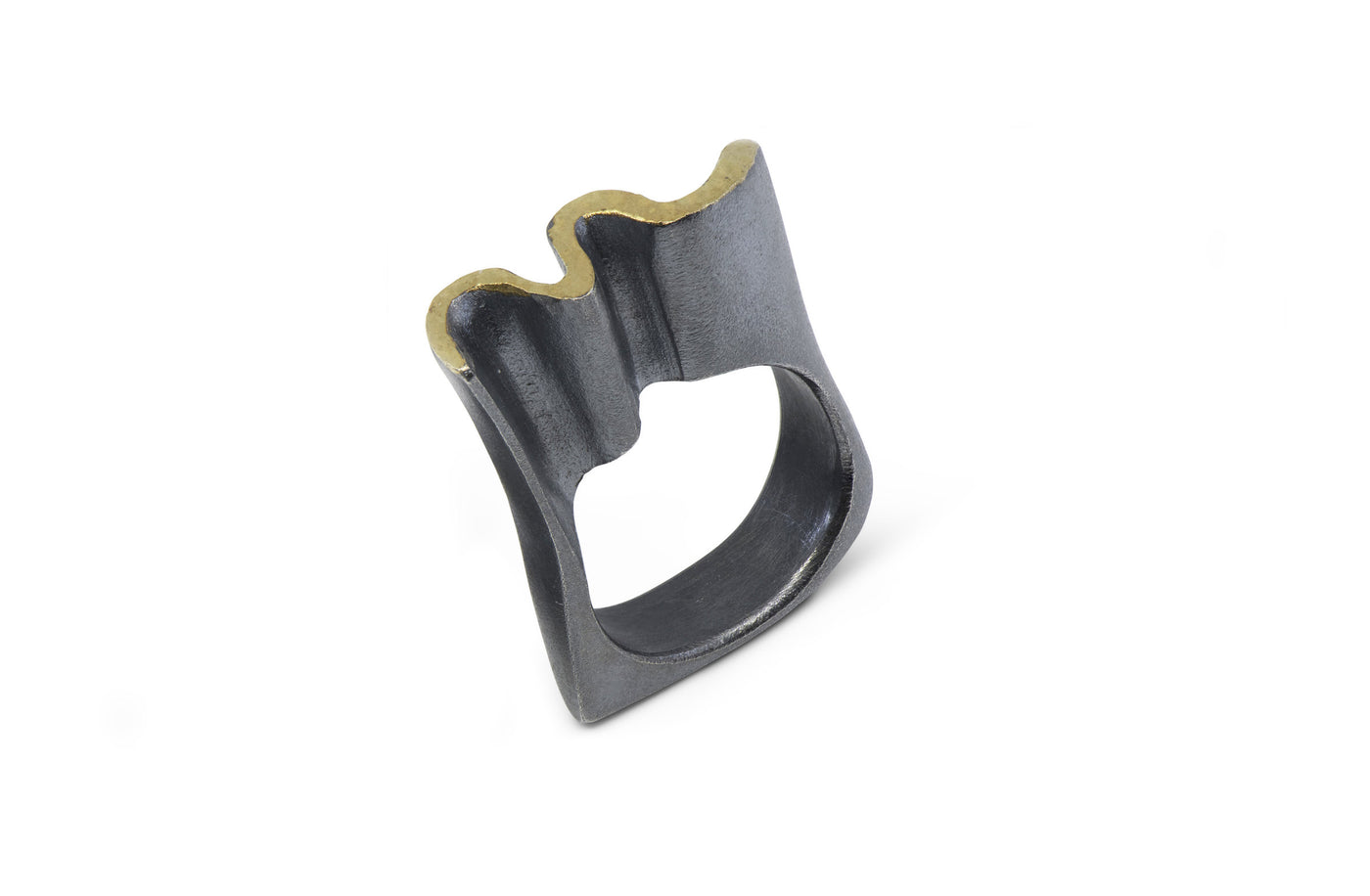 Tall Wave Ring
