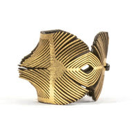 Gold Metallic Leather