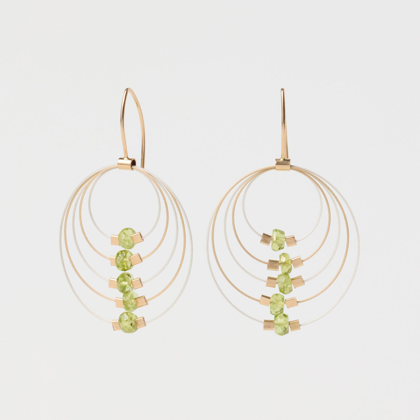 Peridot & Steel/Gold